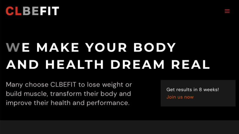 fitness logo ontwerp toegepast op media